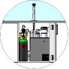 Система питьевого водоснабжения встраиваемая: вода горячая и холодная газированная/негазированная, 40л/ч и 80л/ч