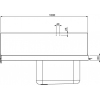 Столешница-вставка для машин посудомоечных конвейерных ELECTROLUX BHRPITB10L