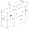 Машина посудомоечная конвейерная для подносов GN1/1 DIHR TX 1600 DX+DDE-GROUP