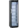 Шкаф холодильный,  449л, 1 дверь стекло, 6 полок, ножки, +2/+12С, дин.охл., черный, замок, LED дисплей