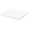 Столешница квадратная, облицовка пластик, кромка ПВХ,  700х700х26мм, цвет белый W1000