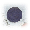 Салфетка настольная D 8см синяя (20шт) PAP STAR 03200703