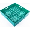 Корзина посудомоечная для столовых приборов, 500х500х90мм, пластик зеленый