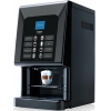 Кофемашина-автомат, 1 группа, кофемолка, авт. капуччинатор высокоскоростной, черная, подключение к воде