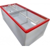 Ларь морозильный Снеж МЛП-500 АБС пластик (МЛ 500) (красный)