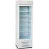 Шкаф холодильный,  310л, 1 дверь стекло, 5 полок стекло, ножки, +1/+10С, стат.охл., белый, агрегат нижний, канапе