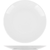 Тарелка мелкая Универсал D 17,5см h 2см фарфор белый