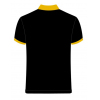 Рубашка ПОЛО р-р XL (52) короткие рукава черная с желтой стрелкой