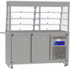 Прилавок-витрина холодильный ABAT ПВВ(Н)-70Х-С-01-ОК HOT-LINE