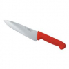 Нож поварской L 20см волнистое лезвие,красная пластиковая ручка, P.L. Proff Cuisine