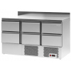 Стол холодильный POLAIR TMI3-222-G с бортом