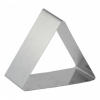 Форма для выпечки/выкладки гарнира или салата «Треугольник» 12х12 см, h 5 см, нерж.сталь