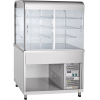 Прилавок-витрина холодильный напольный ABAT ПВВ(Н)-70КМ-С-НШ Аста столешница нерж.