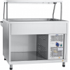 Прилавок холодильный напольный ABAT ПВВ(Н)-70КМ-02-НШ Аста столешница нерж.
