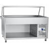 Прилавок холодильный напольный ABAT ПВВ(Н)-70КМ-03-НШ Аста столешница нерж.