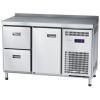 Стол холодильный ABAT СХС-70-01 (дверь, ящики 1/2) с бортом