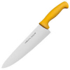 Нож поварской L 24см, общая L 38см, желтый, нерж. сталь