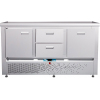 Стол холодильный ABAT СХС-70Н-02 (дверь, ящики 1/2, ящик1) без борта