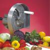 Овощерезка-тёрка механическая для овощей и фруктов, настольная, D отверстия 8мм, горизонтальная резка, ротор