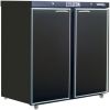 Модуль барный холодильный,  900х563х900мм, без борта, 2 двери глухие, ножки, +2/+8С, темно-серый, дин.охл., агрегат сзади, R290