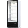 Шкаф-витрина холодильный напольный, вертикальный, L0.82м, 750л, 1 дверь стекло, 4 полки, +5/+10С, дин.охл., белый, 2-х стороннее остекление