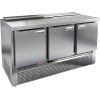 Стол холодильный саладетта HICOLD SLE1-111GN (1/3) О КРЫШКА