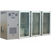 Модуль барный холодильный, 2140х540х850мм, без борта, 3 двери стекло, ножки, +2/+8С, нерж.сталь, дин.охл., агрегат слева, R134a, RGB