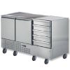Стол холодильный для пиццы STUDIO 54 TEQUILA 1500X700 2P+5C+2X(64700553+64700554)